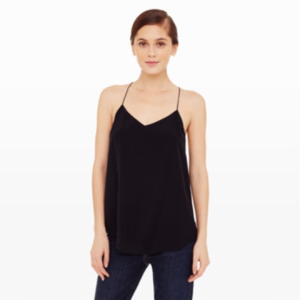 Club Monaco Brett Silk Racerback Tank